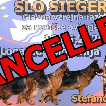 SLO SIEGER – CANCELLED
